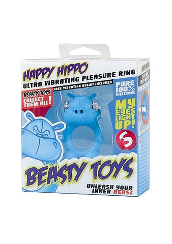 S Line Beasty Toys Happy Hippo by Shots Toys - Cock Rings