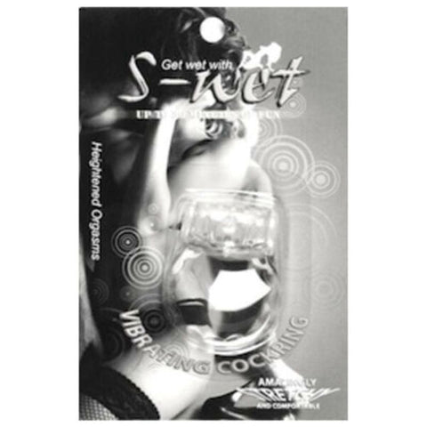 S-Wet Fun Vibrating Cock Ring by Nu Sensuelle - Cock Rings