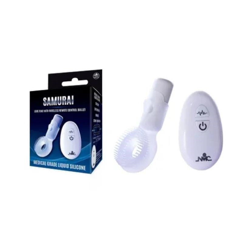 Samurai Vibrating Love Ring with Wireless Remote - - Cock Rings