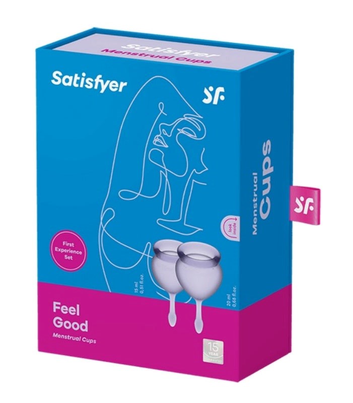 Satisfyer Feel Good Menstrual Cups - - Condoms