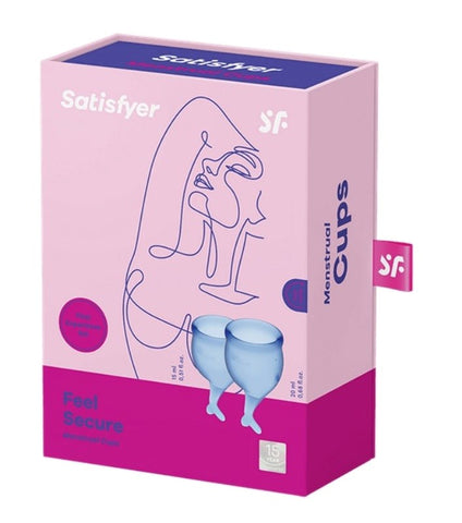 Feel Secure Medical Grade Silicone Menstrual Cups - Condoms