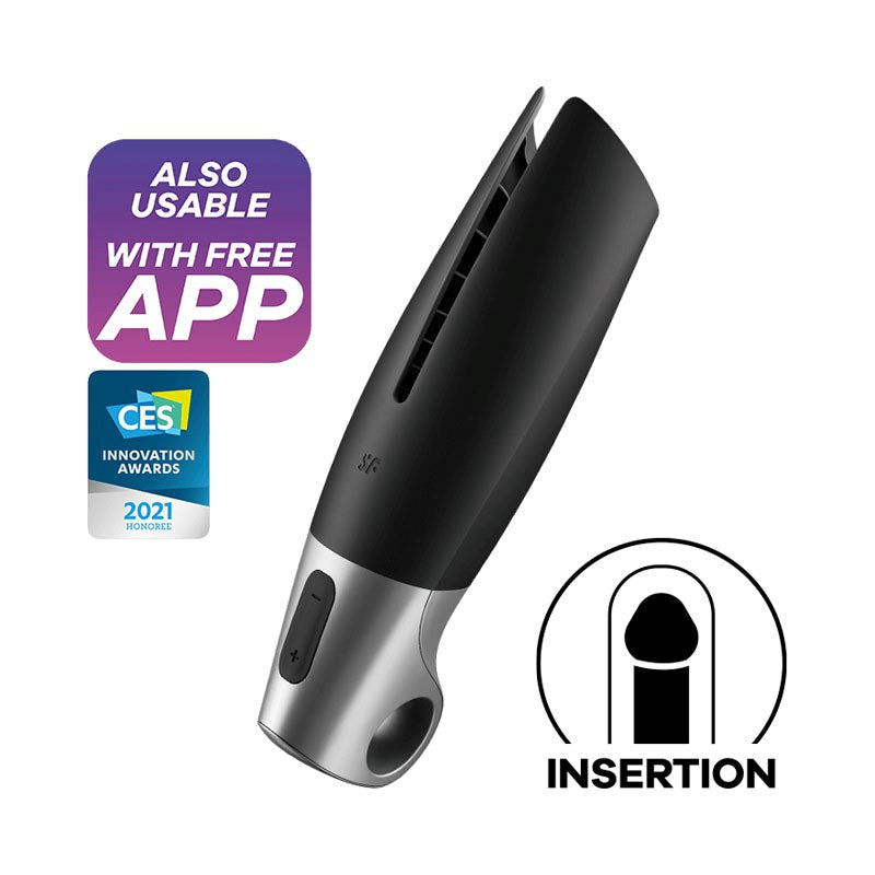 Satisfyer Power Masturbator App Controlled - - Masturbators and Strokers