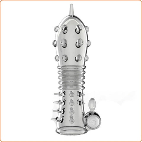 Scorpion Vibration Crystal Penis Sleeve by BDStyle - Pumps, Extenders and Sleeves