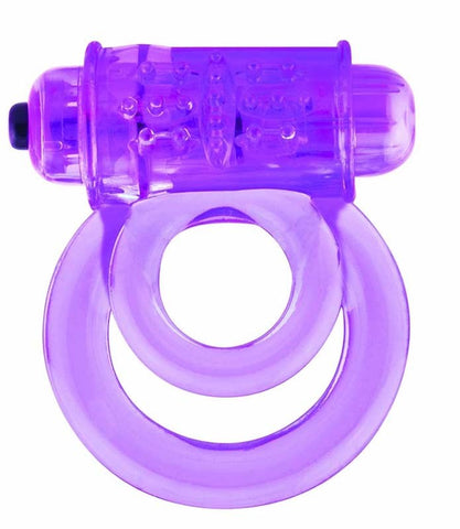 Double O #06 Dual Cock Ring by Screaming O - Stretchy Cock Rings