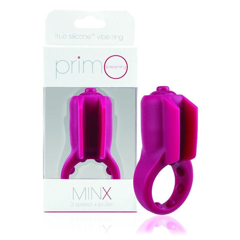 PrimO Minx Merlot Silicone Cock Ring by Screaming O - Cock Rings