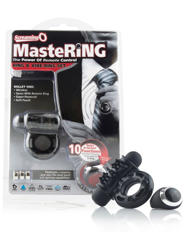Mastering Ring Vibe Set by Screaming O - Vibrating Cock Rings