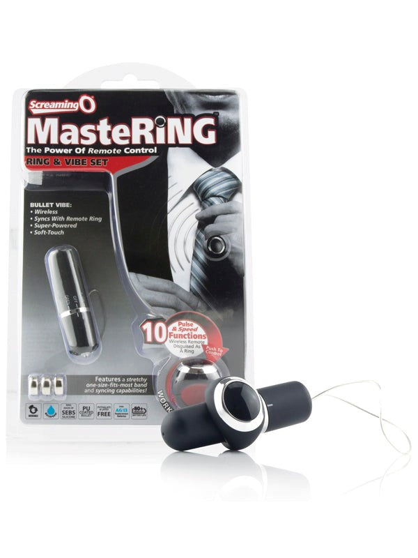 ScreamingO MasterRing Ring & Vibe - - Vibrating Cock Rings