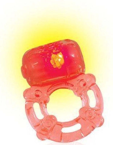 The Big O Glow Vibrating Cock Ring by Screaming O - Cock Rings