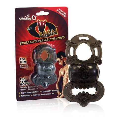 The Oh Man Erection-Enhancing Cock Ring by Screaming O - Cock Rings