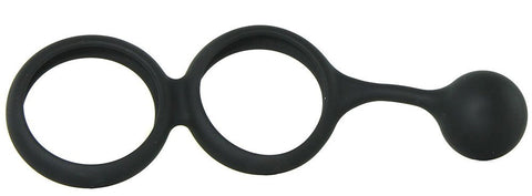 Scrotum Cock Ring with Weight Ball Banger by Nasstoys - Cock Rings