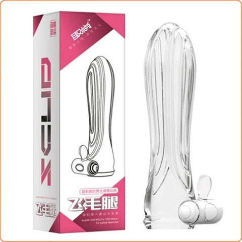 Scud Super-Stretchy Vibration Crystal Sleeves by BDStyle - Pumps, Extenders and Sleeves