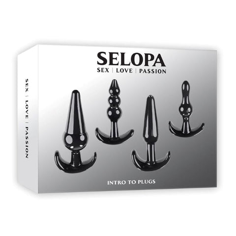 Selopa Intro To Plugs Set Of 4 Butt Plug by Evolved - Butt Plugs