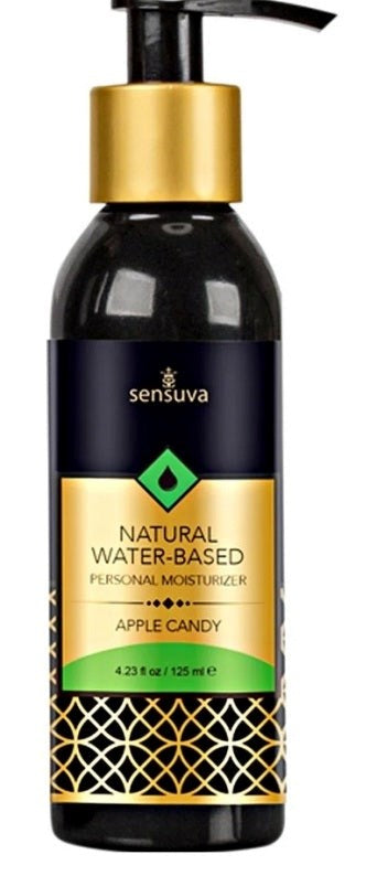 Sensuva Natural Water-Based Personal Moisturizer 125ml - - Water Based Lubes