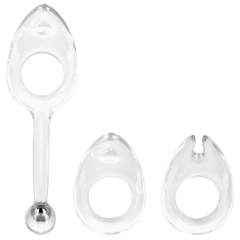 Shanes World Class Cock Ring Set by CalExotics - Cock Rings