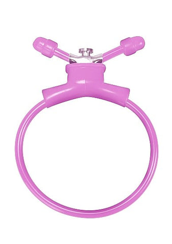 Adjustable Cock Ring in Pink by Shots Toys - Cock Rings