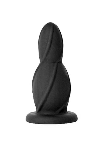 Small Silicone Butt Plug Black by Shots Toys - Butt Plugs