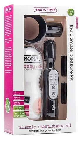 Shots Twizzle Masturbator Kit by Shots Toys - Masturbators and Strokers