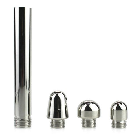 Shower Enema Water Nozzle 3 Style Plug Head by BDStyle - Enemas and Douches