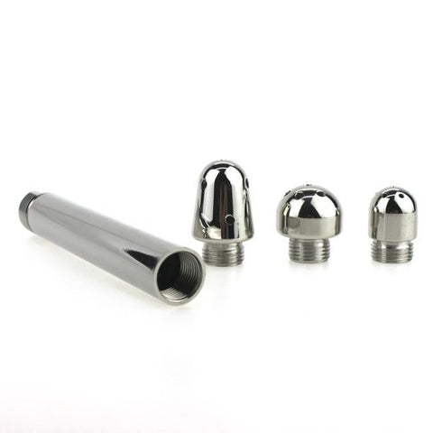Shower Enema Water Nozzle 3 Style Plug Head by BDStyle - Enemas and Douches