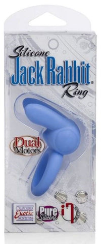Silicone Jack Rabbit Vibrating Cock Ring - Vibrating Cock Rings