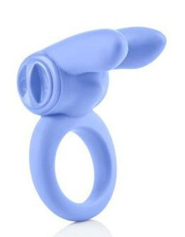 Silicone Jack Rabbit Vibrating Cock Ring - Vibrating Cock Rings