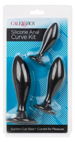 Silicone Curve Anal Plug Kit by California Exotics - Butt Plugs