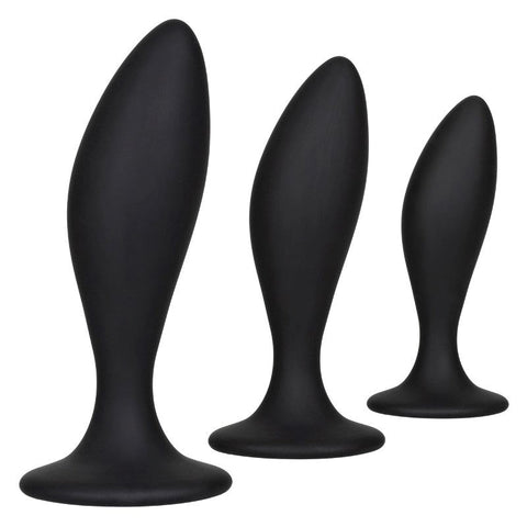 Silicone Curve Anal Plug Kit by California Exotics - Butt Plugs