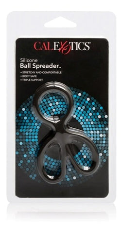 Silicone Ball Spreader Cock Ring by CalExotics - Stretchy Cock Rings