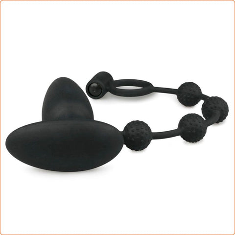 Blissful Dual Stimulation Silicone Combo Butt Plug - Butt Plugs