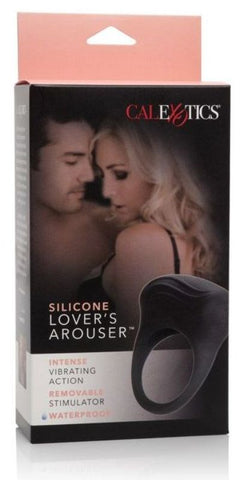 Silicone Lovers Arouser Vibrating Cock Ring - Cock Rings