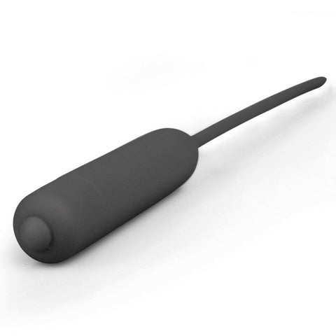 Silicone Vibrating Urethral Dilator Cock Ring by Lovetoy - Cock Rings