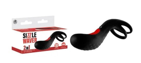 Sizzle Waver Vibrating Cock Ring by NANMA - Cock Rings