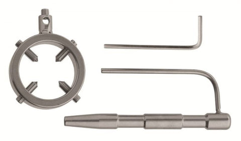 Skewer Spiked CBT Urethral Plug by XR Brands - Cock Rings