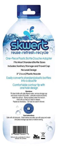 Skwert Water Bottle Douche by C1R Releasing - Anal Cleansing