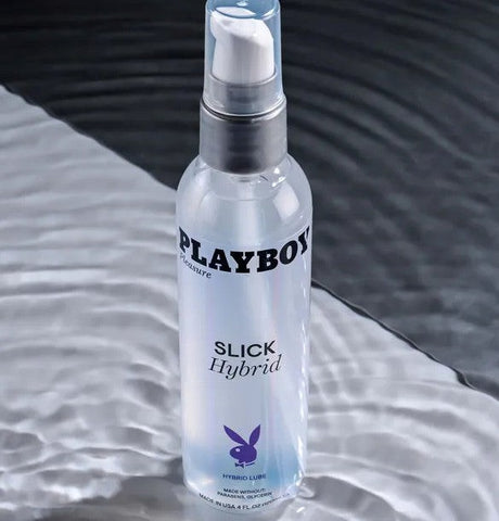 Playboy Pleasure Slick Hybrid Lubricant by Evolved - Water Based Lubes