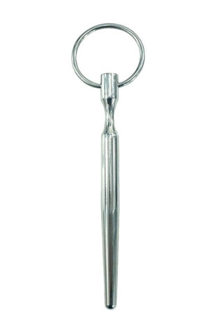 Urethral Stretching Solid Penis Plug With Glans Ring - Penis Plugs