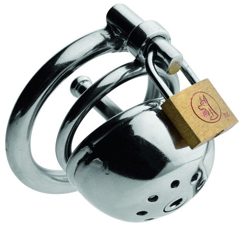 Solitary Plus Extreme Confinement Cage by XR Brands - Male Chastity