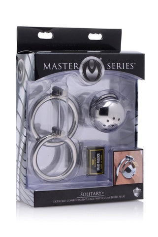 Solitary Plus Extreme Confinement Cage by XR Brands - Male Chastity