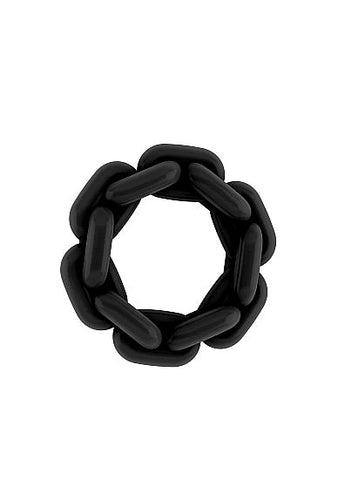 No 6 Silicone Chain Cock Ring by Sono - Cock Rings