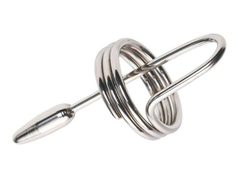 Spinner Cock Plug Stainless Steel by BDStyle - Penis Plugs