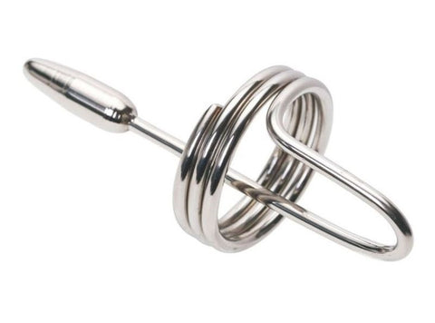 Spinner Cock Plug Stainless Steel by BDStyle - Penis Plugs