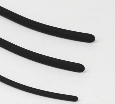 Probe Black 3 Pack Silicone Cock Rings by Sport Fucker - Cock Rings