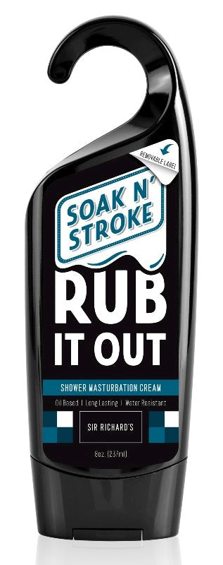 SR Soak n Stroke Rub It Out 8 fl. oz. Masturbation Cream - Default Title - Silicone Based Lubes