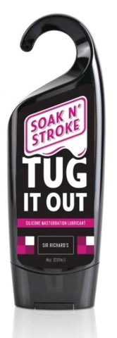 SR Soak n Stroke Tug It Out Silicone Lubricant 8 fl. oz - Silicone Based Lubes