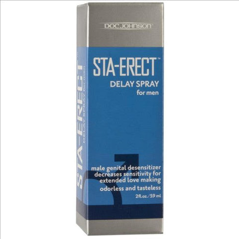Sta-Erect with Pheromone Delay Spray by Doc Johnson - Delay and Excite Sprays