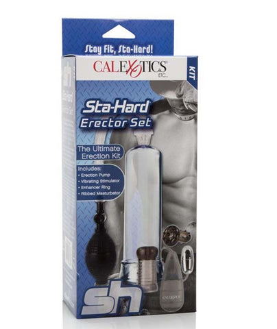 Sta Hard Erector Penis Pump Set by California Exotics - Pumps, Extenders and Sleeves