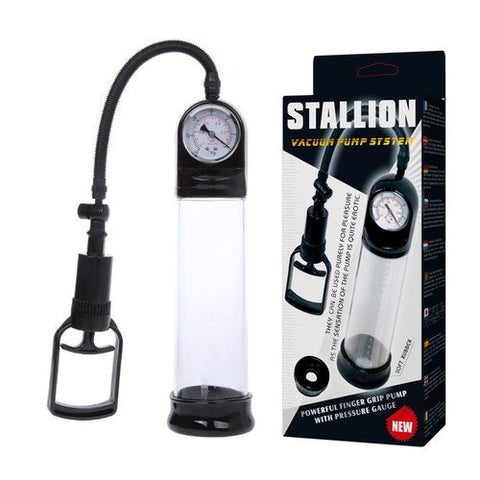 Stallion Vacuum Pump System Penis Sleeve by Baile - Pumps, Extenders and Sleeves