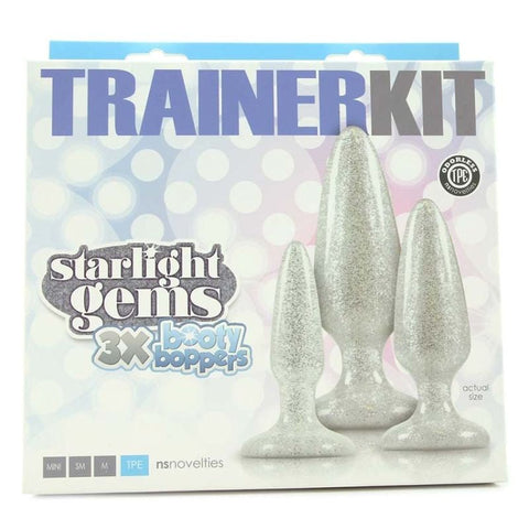 Booty Boppers Graduated Plug Trainer Set by NS Novelties - Butt Plugs