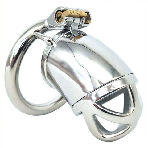 Adjustable Steel Chastity Cage by BDStyle - Male Chastity