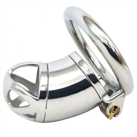 Adjustable Steel Chastity Cage by BDStyle - Male Chastity